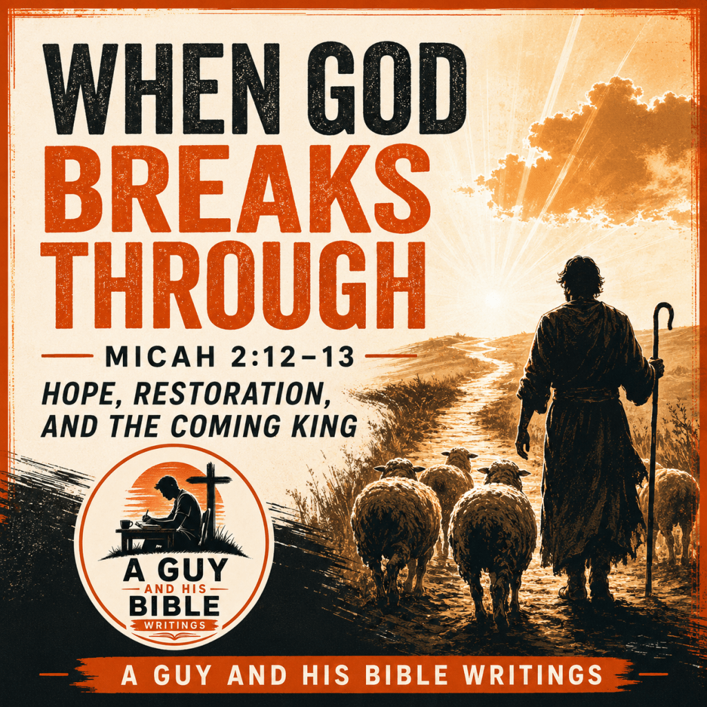 When God Breaks Through | Hope, Restoration, and the Coming King in Micah&nbsp;2:12–13
