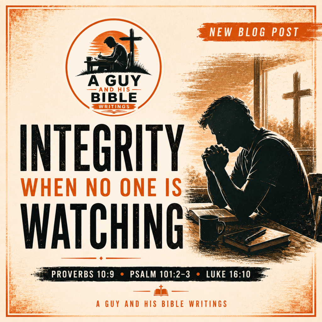Integrity When No One Is&nbsp;Watching