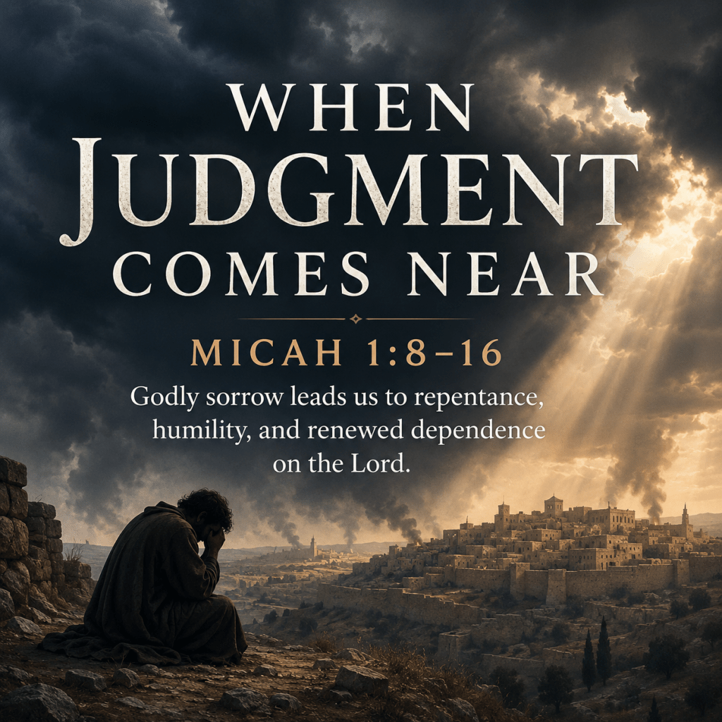 When Judgment Comes Near: Grieving Sin and Returning to&nbsp;God